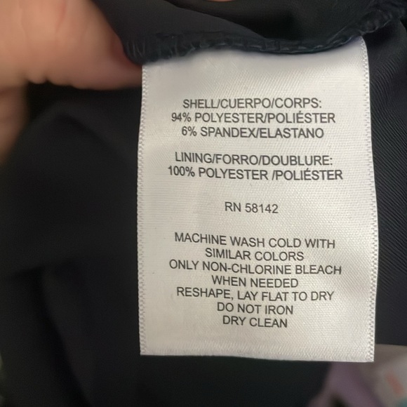 NWT Maggy London navy dress-18 - Picture 7 of 7